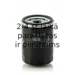 Eļļas filtrs MANN-FILTER W 610/9