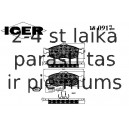 Комплект тормозных колодок, дисковый тормоз ICER 180917