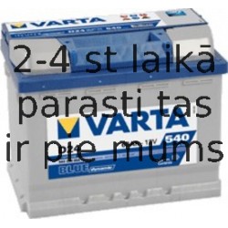 Akumulators VARTA BLUE DYNAMIC D24 60AH 540A EN