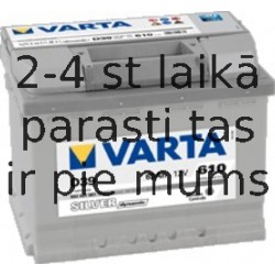 Аккумулятор VARTA SILVER DYNAMIC D39 63AH 610A EN +-