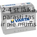 Akumulators VARTA SILVER DYNAMIC E44 77AH 780A EN