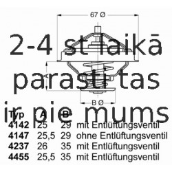 Термостат, охлаждающая жидкость WAHLER 4237.80D