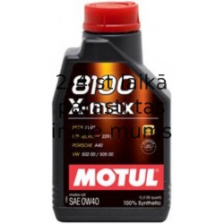 Motul 8100 X-max 0W40 1L API SN/CF ACEA A3/B4