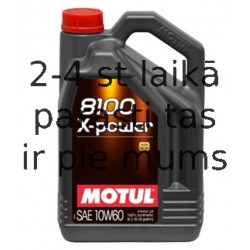 Motul 8100 X-Power 10W60 5L A3/B4, SN/CF