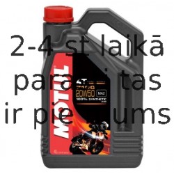 Motul 7100 4T 20W50 4L Ester API SN/JASO MA2 100%sint.