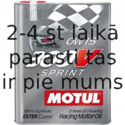 Motul 300V SPRINT 0W15 2L Motoreļļa Dubultesteri