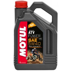 Motul ATV Power 4T 5W40 4L Quad eļļa 100% sintētiska