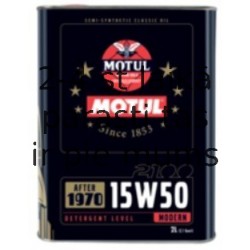 Motul Classic 2100 SAE15W50 2L Motoreļļa retroauto 1970-