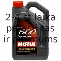 Motul 6100 Synergie15W50 5L TechnosyntheseSL/CF,A3/B4