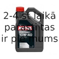 Motul 2100 Power Plus 10W40 4L API SL/CF, ACEA A3/B3/B4