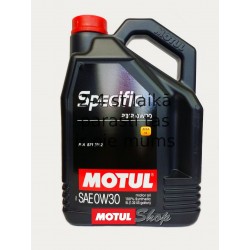 Motul Specific 2312 PSA 0W30 5L ACEA C2 PSA B71 2312