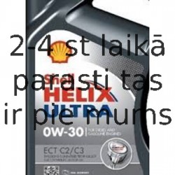 SHELL 0W30 HELIX ULTRA ECT C2/C3 5L, 0W-30