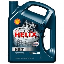 SHELL 10W40 HELIX HX7 4L, 10W-40