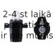 NARVA BAX 1,2W B8,3d(BAX10s) BLACK 12V NARVA