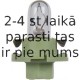 NARVA BAX 2W BX8,4d LIGHT GREEN 12V NARVA