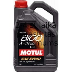 Motul 8100 X-clean 5W-40 - C3, 5l.