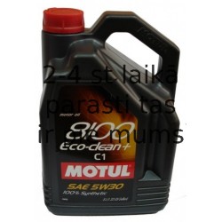 Motul 8100 Eco-clean+ 5W-30 C1, 5l.