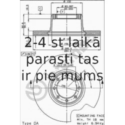 Bremžu diski AP 24147