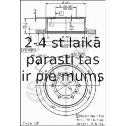 Bremžu diski AP 14692