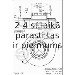 Bremžu diski AP 14684