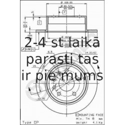 Bremžu diski AP 14504