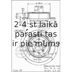 Bremžu diski AP 14472