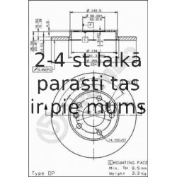 Bremžu diski AP 14399