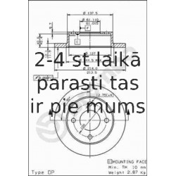 Bremžu diski AP 14385