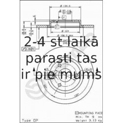 Bremžu diski AP 14364