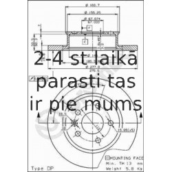 Bremžu diski AP 14352