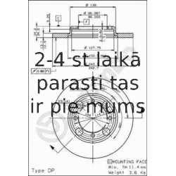 Bremžu diski AP 14122