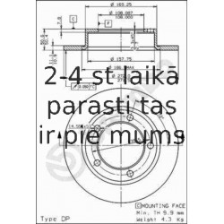 Bremžu diski AP 14095