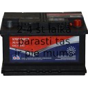 Akumulators 570144064 AD 70Ah 640A (EN) standarta klemmes