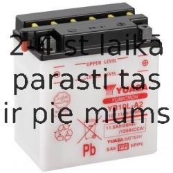 11Ah 160A Battery YUASA YUM YB10L-A2 135x90x145