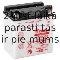 11Ah 160A Battery YUASA YUM YB10L-B2 135x90x145