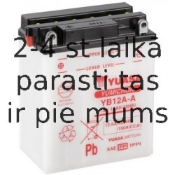 12Ah 165A Battery YUASA CP YB12A-A 134x80x160