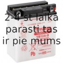 12Ah 165A Battery YUASA CP YB12A-B 134x80x160