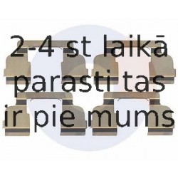 Piederumu komplekts, Disku bremžu uzlikas CARRAB BRAKE PARTS 2369