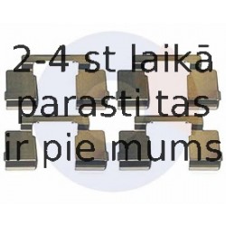 Piederumu komplekts, Disku bremžu uzlikas CARRAB BRAKE PARTS 2291