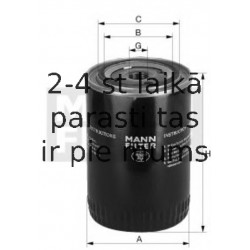 Eļļas filtrs MANN-FILTER W 7043