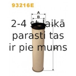 Sekundārā gaisa filtrs WIX FILTERS 93216E