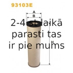 Sekundārā gaisa filtrs WIX FILTERS 93103E