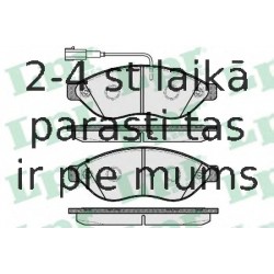 Комплект тормозных колодок, дисковый тормоз LPR 05P1698