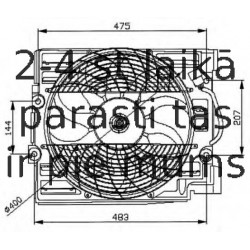 Ventilators, Motora dzesēšanas sistēma NRF 47029