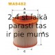 Gaisa filtrs WIX FILTERS WA9482