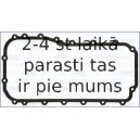 Прокладка, маслянный поддон AJUSA 14069500