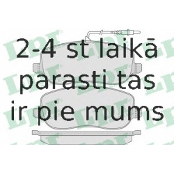 Комплект тормозных колодок, дисковый тормоз LPR 05P831