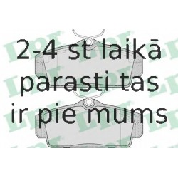 Комплект тормозных колодок, дисковый тормоз LPR 05P706