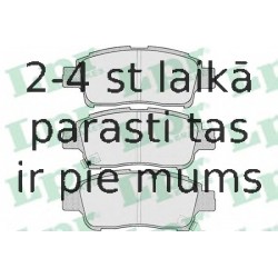 Комплект тормозных колодок, дисковый тормоз LPR 05P700