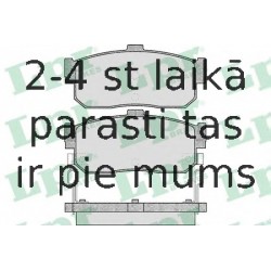 Комплект тормозных колодок, дисковый тормоз LPR 05P602